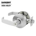 Sargent 10 Line Series Cylindrical Lock Mechanical Classroom L Trim L Rose Strike Lip Length 1-1/4 Satin Chr SRG-28-10G37-LL-26D